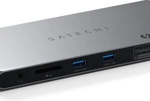 Satechi Thunderbolt 4 docking station met DisplayLink - Grijs
