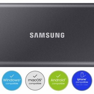 Samsung Portable T7 - SSD - Grijs