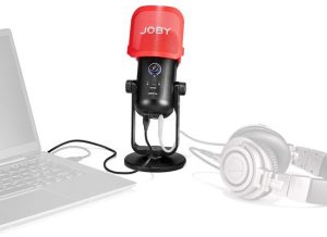 Joby JB01775-BWW microfoon Zwart, Rood Microfoon voor studio's