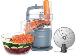 Kenwood MultiPro Go FDP22.130GY - Foodprocessors - Blauw - Express Serve - Go collectie
