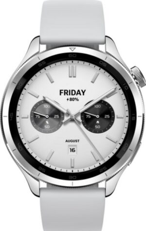 Tweedekans · Xiaomi Watch S4 - Smartwatch - 47 mm - Zilverkleurig