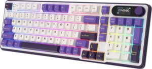 Royal Kludge RKS98 - Mechanisch Gaming Toetsenbord - Gaming Keyboard - Draadloos - RGB - Met LCD-scherm
