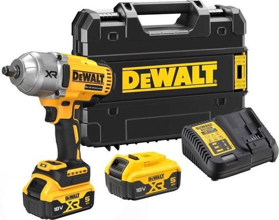 DeWALT DCF900P2T Accu slagmoersleutel 1400Nm 1/2 frictiering 18V XR 5.0Ah in TSTAK