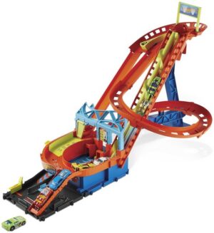 Tweedekans · Hot Wheels City Racebaan Roller Coaster Rally met 5 Auto's 1:64 - Hot Wheels Achtbaan