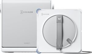 Tweedekans · ECOVACS - WINBOT W2S OMNI EU - Automatische ruitenreinigingsrobot - ruitenreinigingsrobot met multifunctioneel station - slimme reiniging van rand tot rand met TruEdge™ - opladen bij gebruik - watersproeier met 3 koppen - beveiliging op 12 niveaus