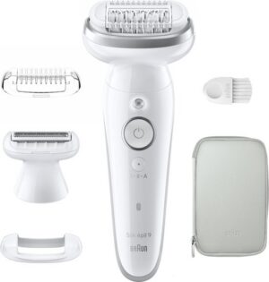 Tweedekans · Braun Silk·épil 9 - Epilator met Ladyshave opzetstuk - type 9-041 - Wit/Zilver